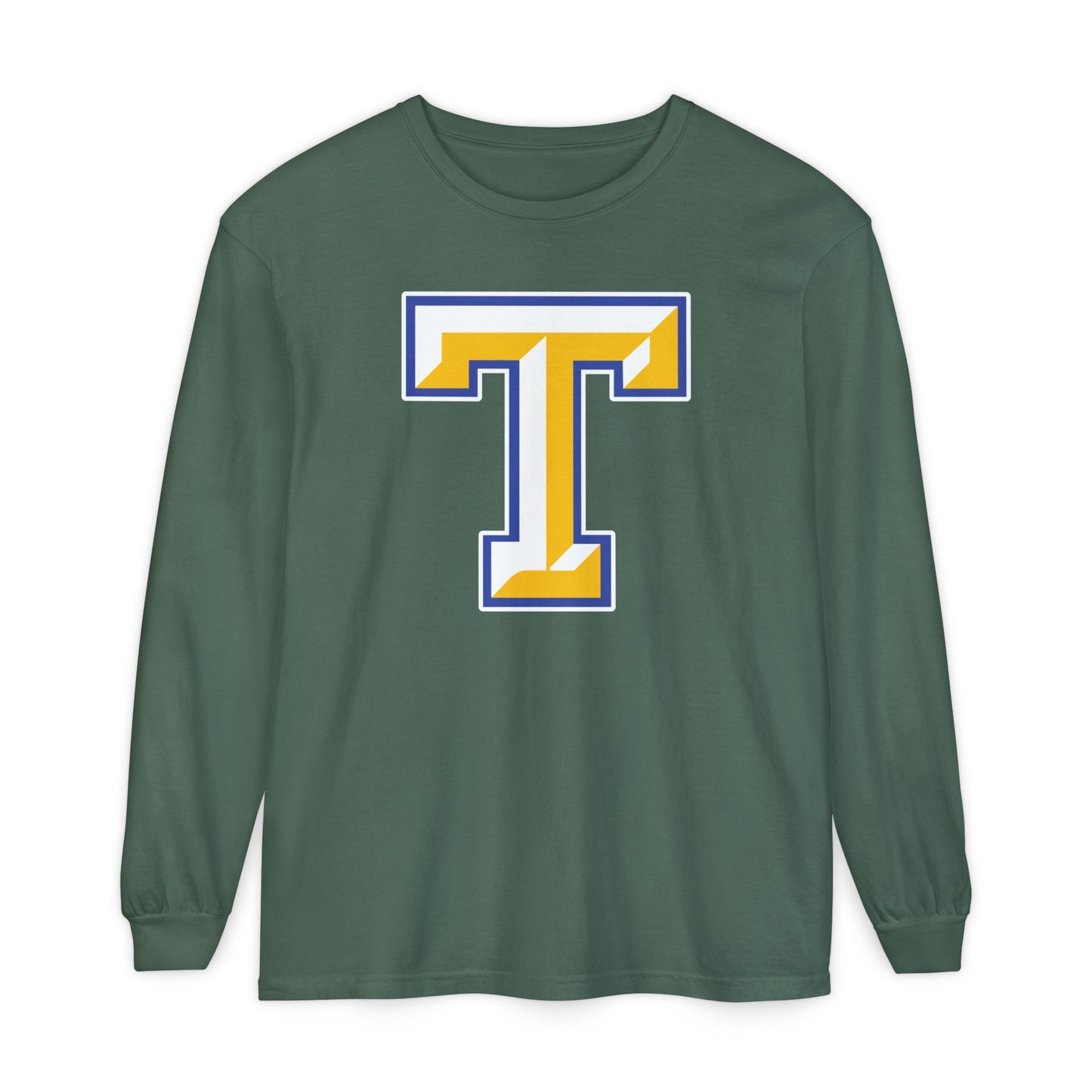 Garment-Dyed Long Sleeve Tee