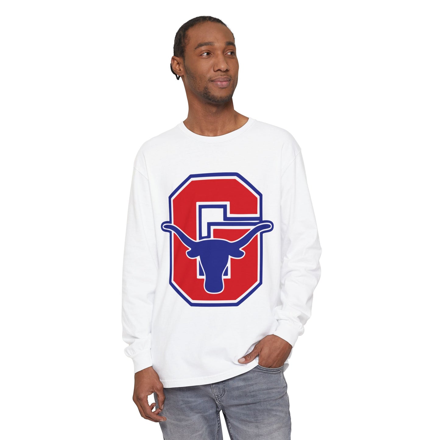 Garment-Dyed Long Sleeve Tee