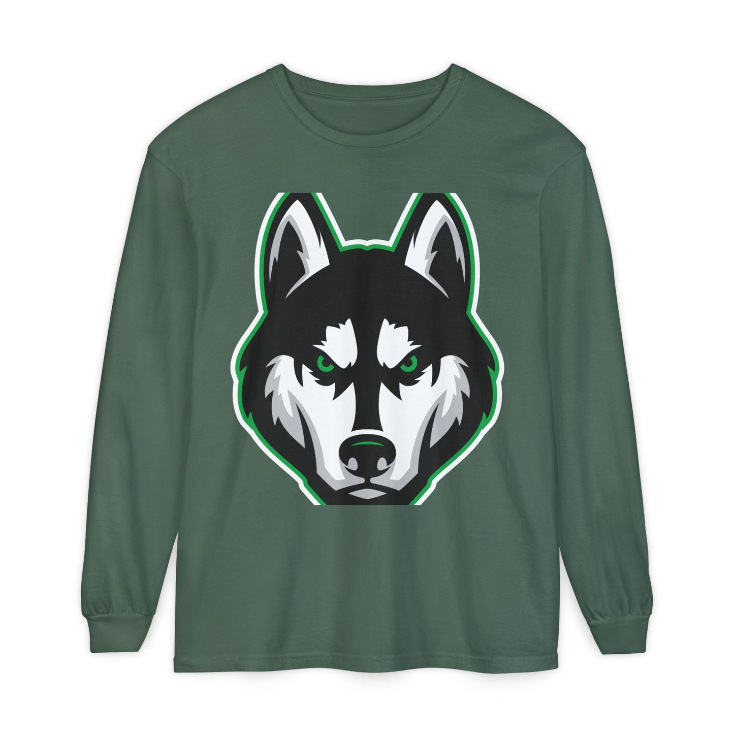 Garment-Dyed Long Sleeve Tee