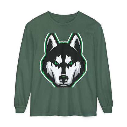 Garment-Dyed Long Sleeve Tee