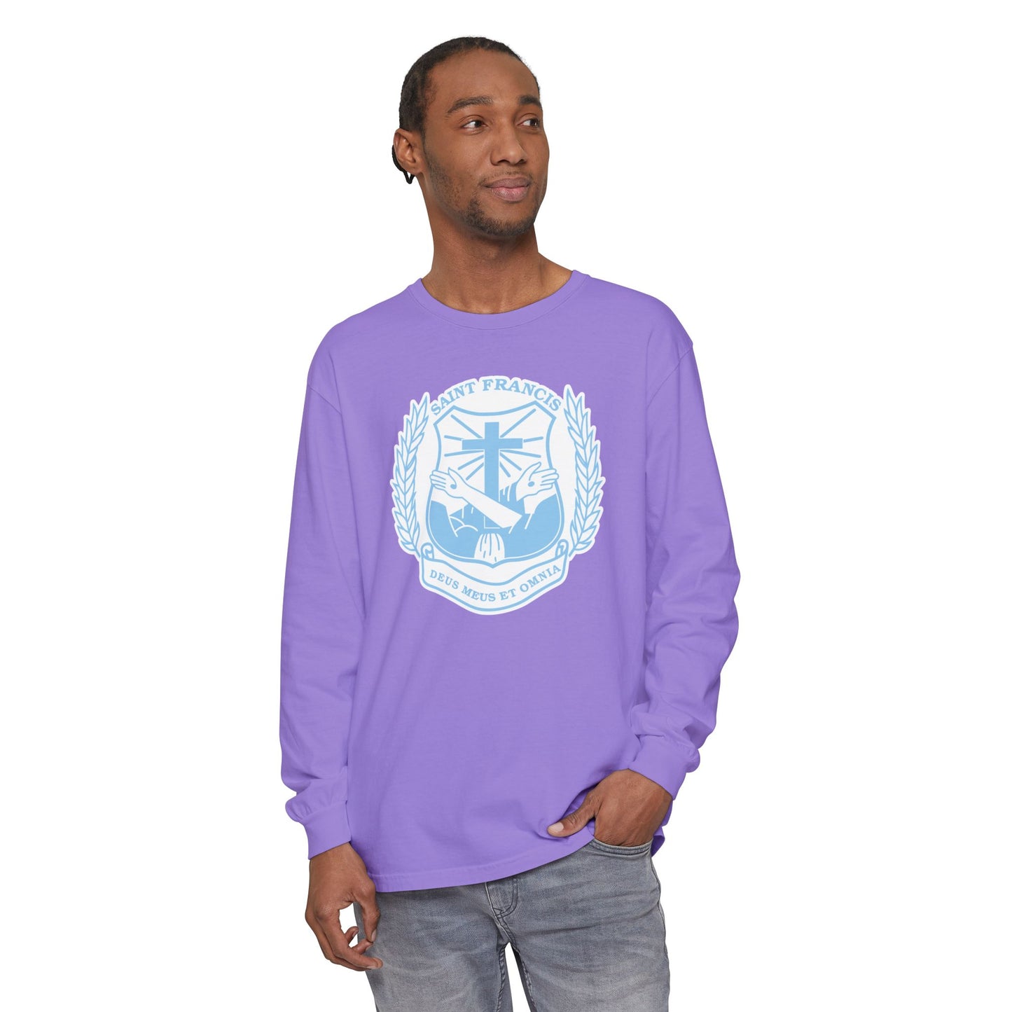 Garment-Dyed Long Sleeve Tee