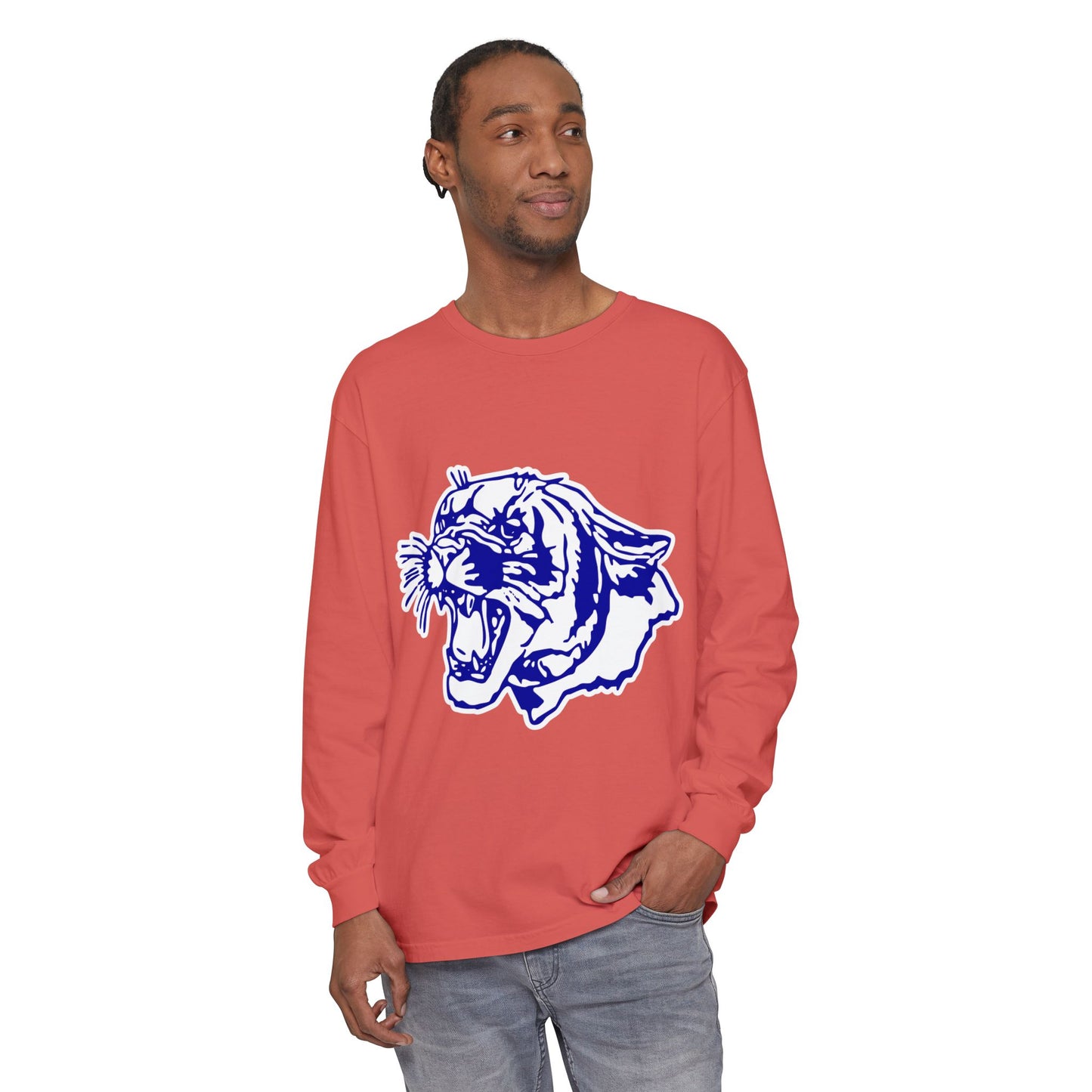Garment-Dyed Long Sleeve Tee