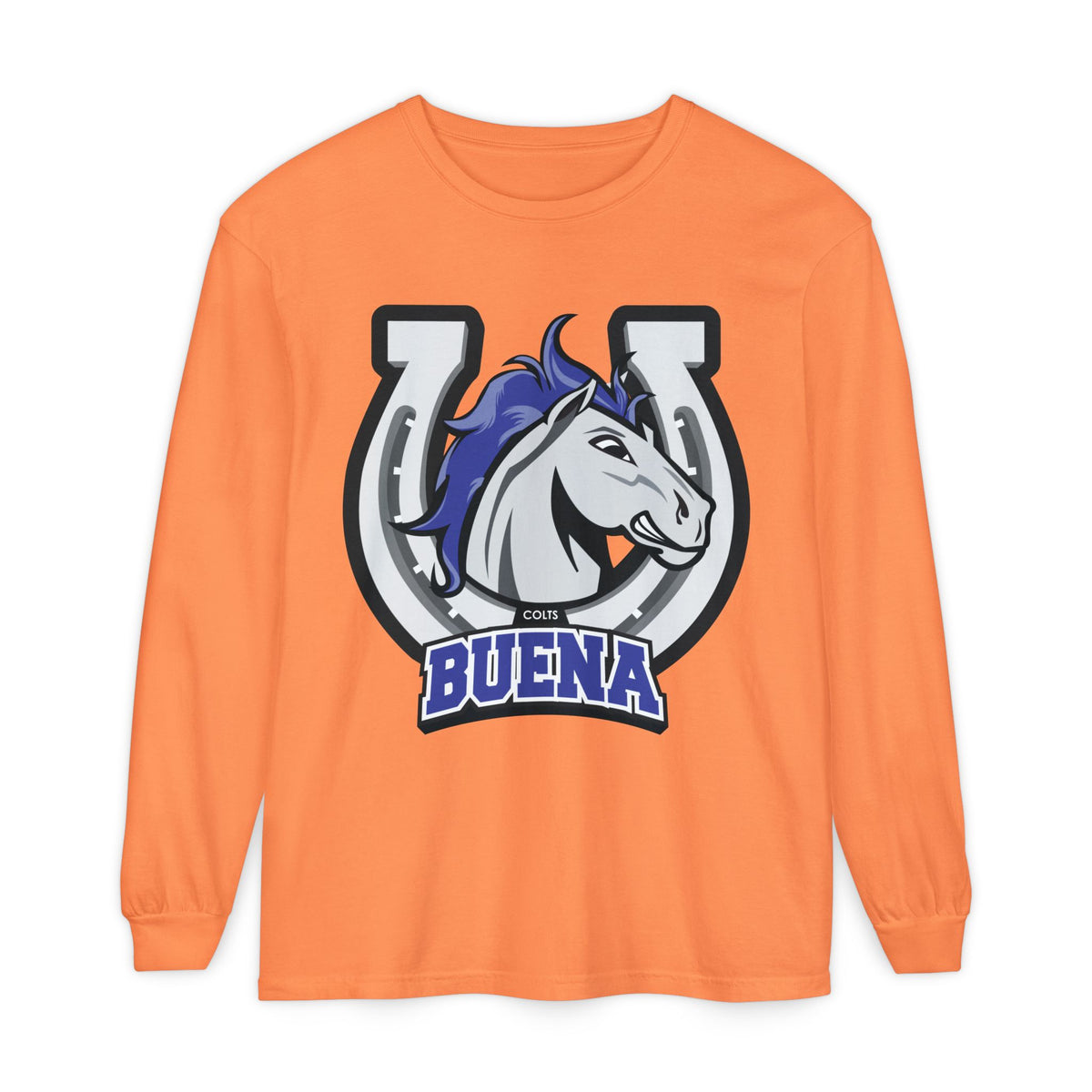 Garment-Dyed Long Sleeve Tee