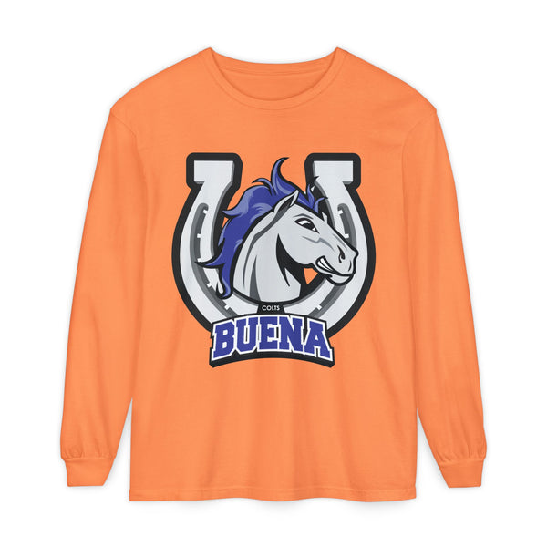 Garment-Dyed Long Sleeve Tee