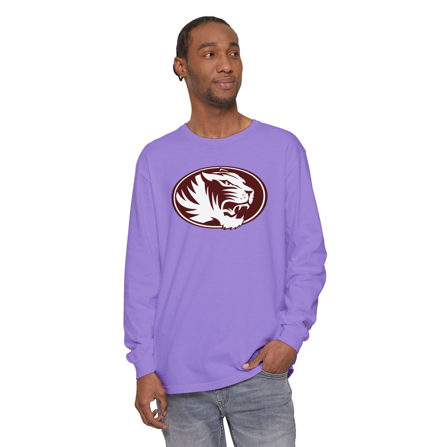 Garment-Dyed Long Sleeve Tee