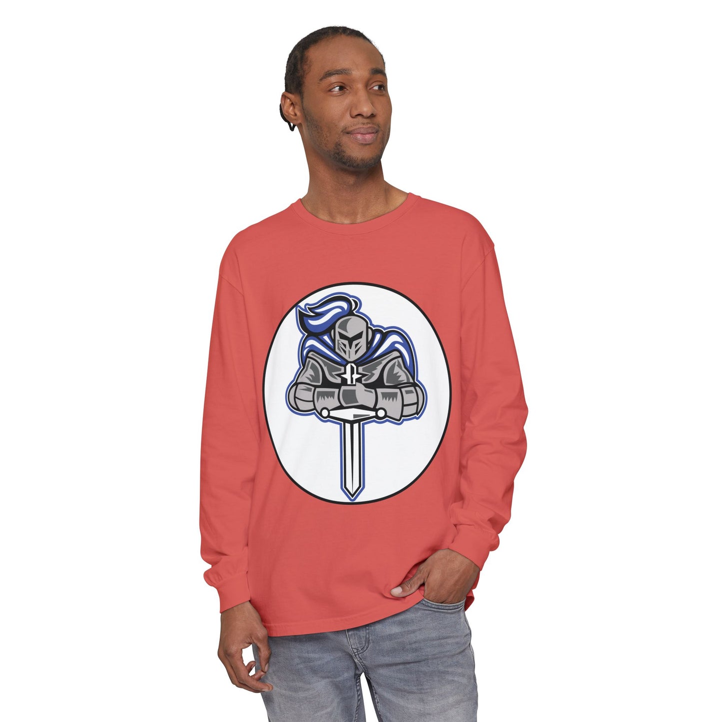 Garment-Dyed Long Sleeve Tee
