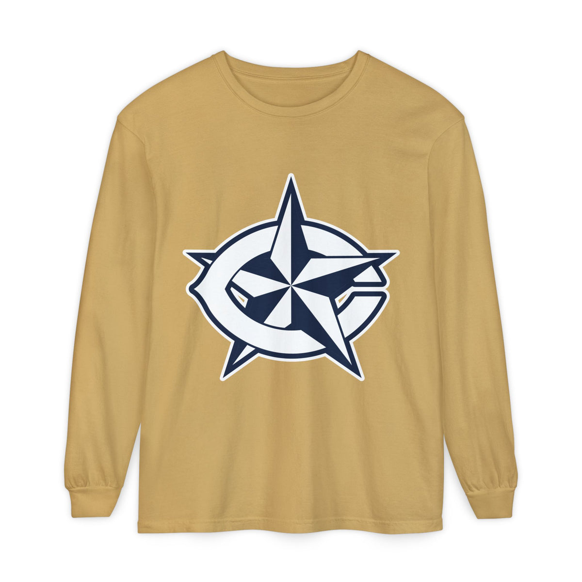 Garment-Dyed Long Sleeve Tee