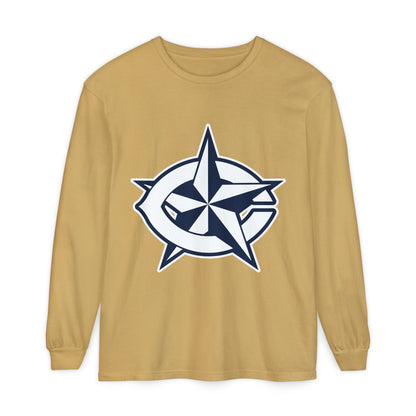 Garment-Dyed Long Sleeve Tee