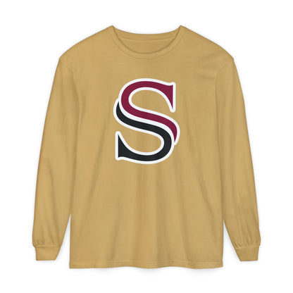 Garment-Dyed Long Sleeve Tee
