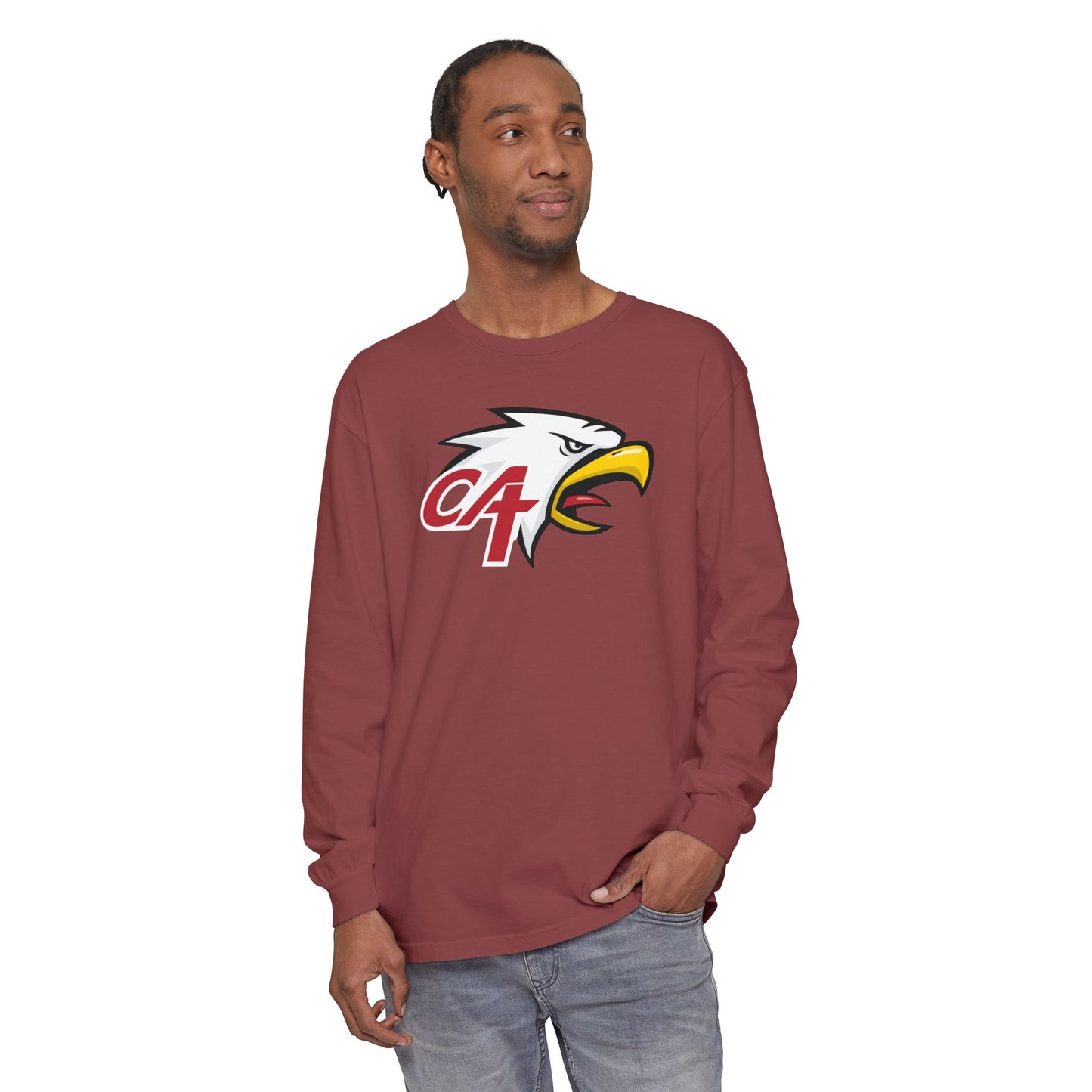 Garment-Dyed Long Sleeve Tee