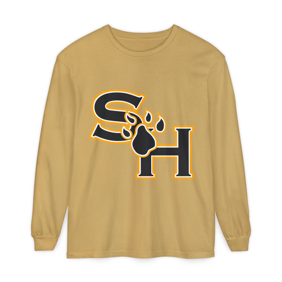 Garment-Dyed Long Sleeve Tee