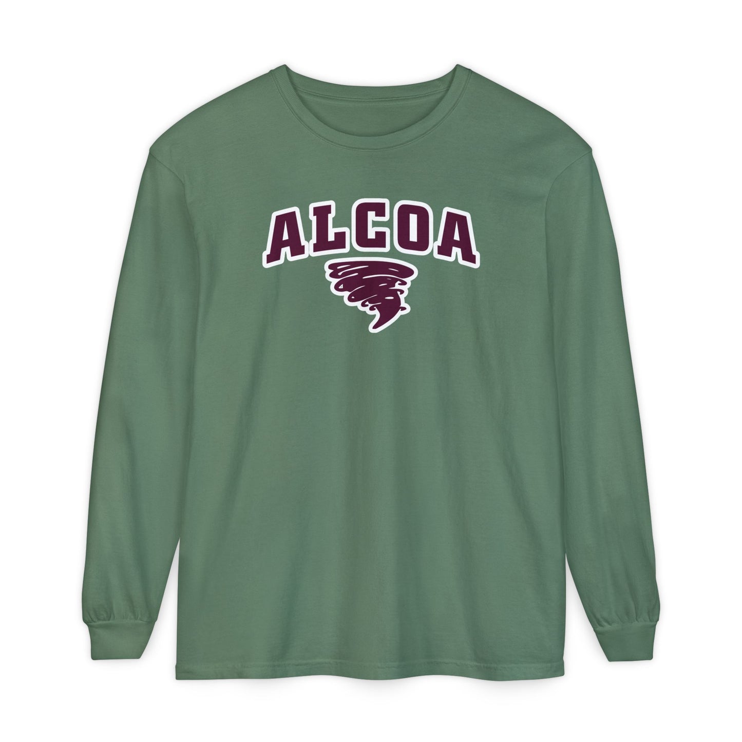 Garment-Dyed Long Sleeve Tee