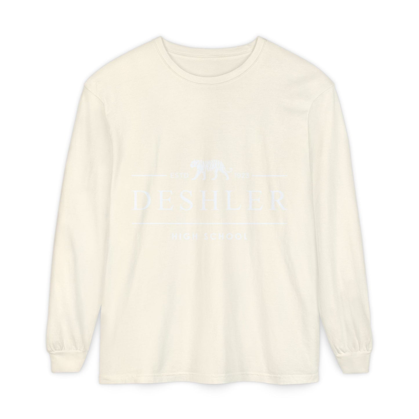 Garment-Dyed Long Sleeve Tee