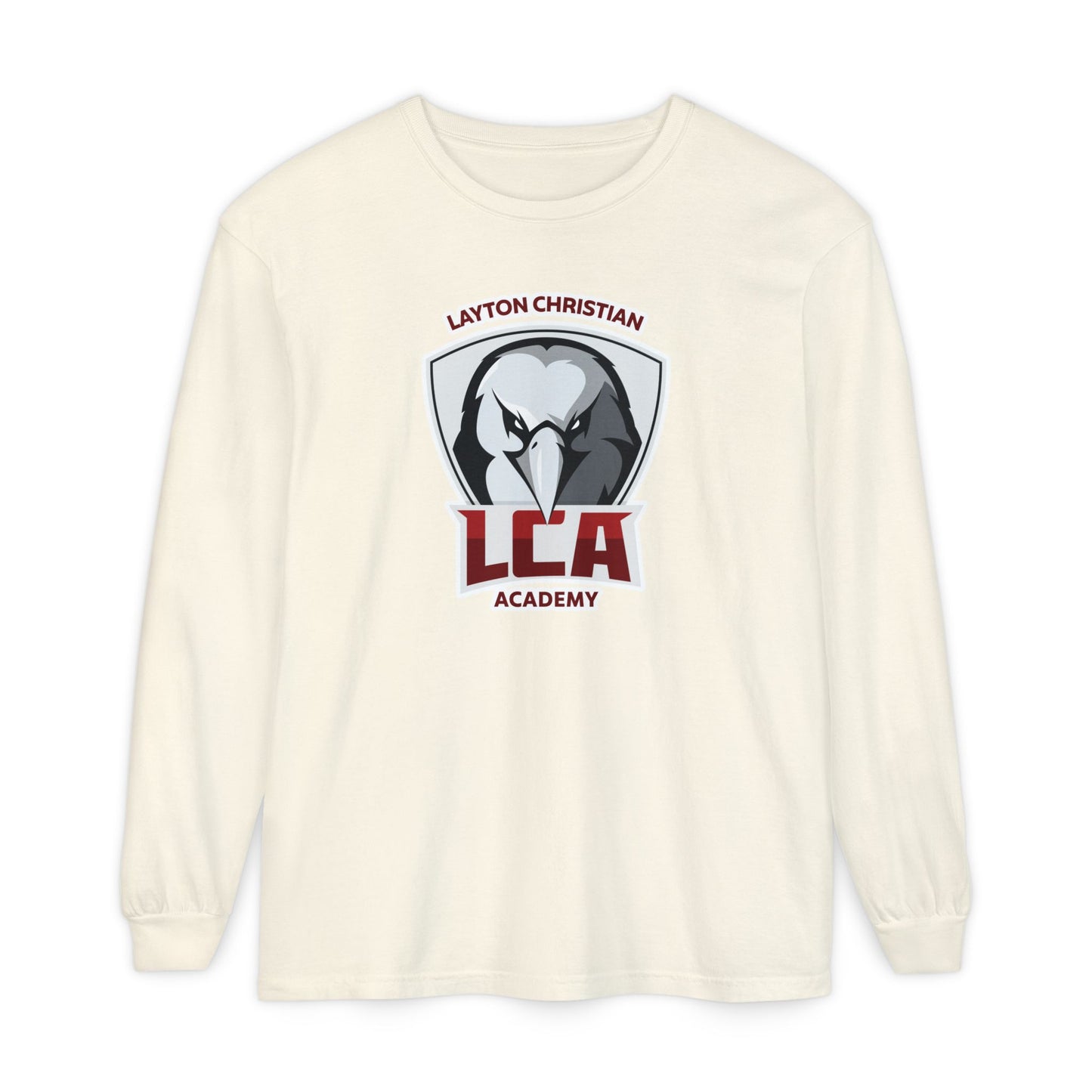 Garment-Dyed Long Sleeve Tee