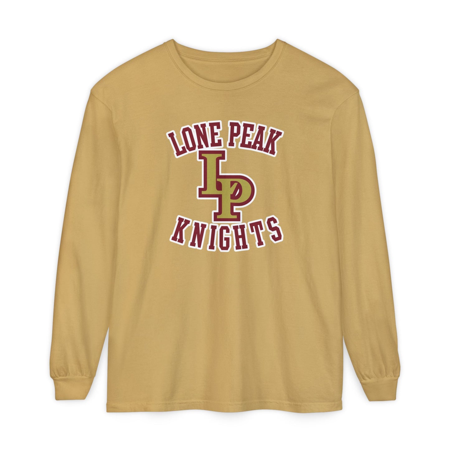 Garment-Dyed Long Sleeve Tee