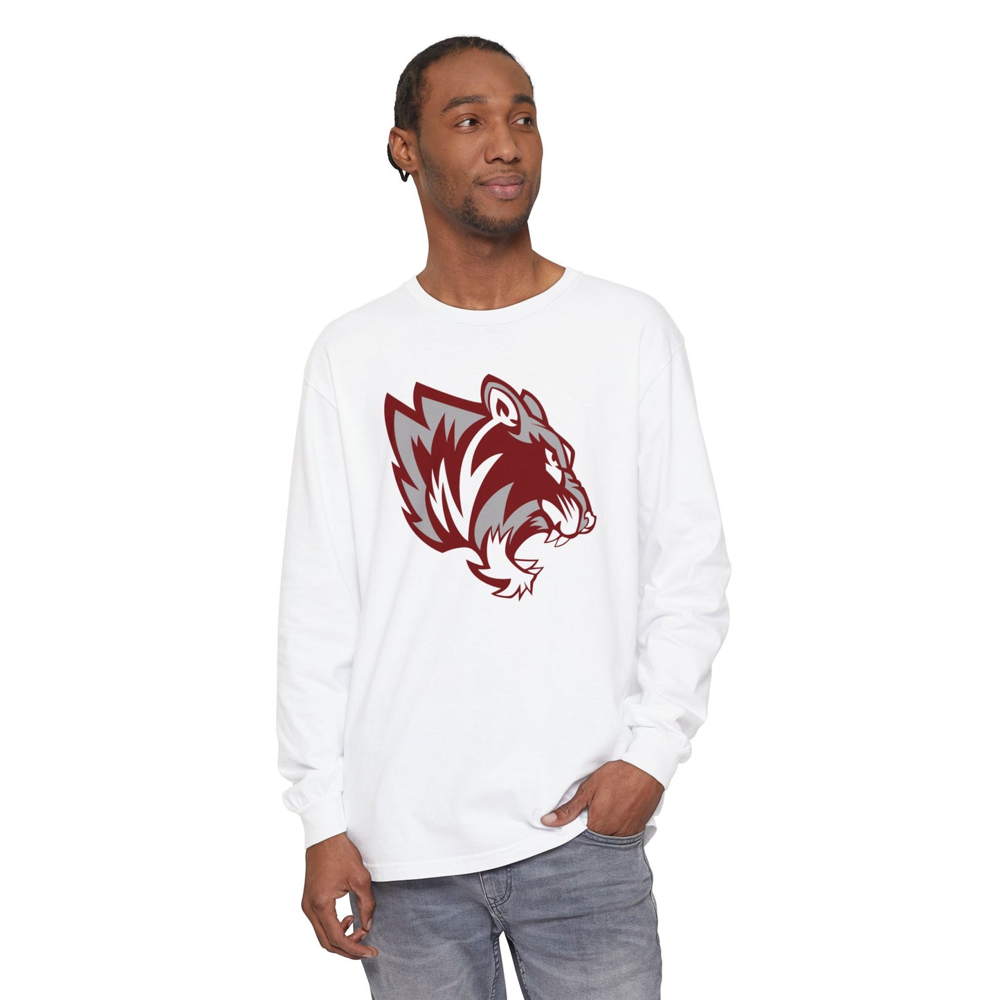 Garment-Dyed Long Sleeve Tee