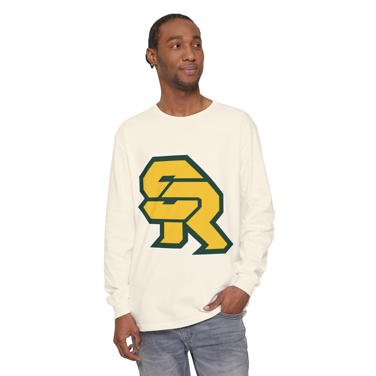 Garment-Dyed Long Sleeve Tee