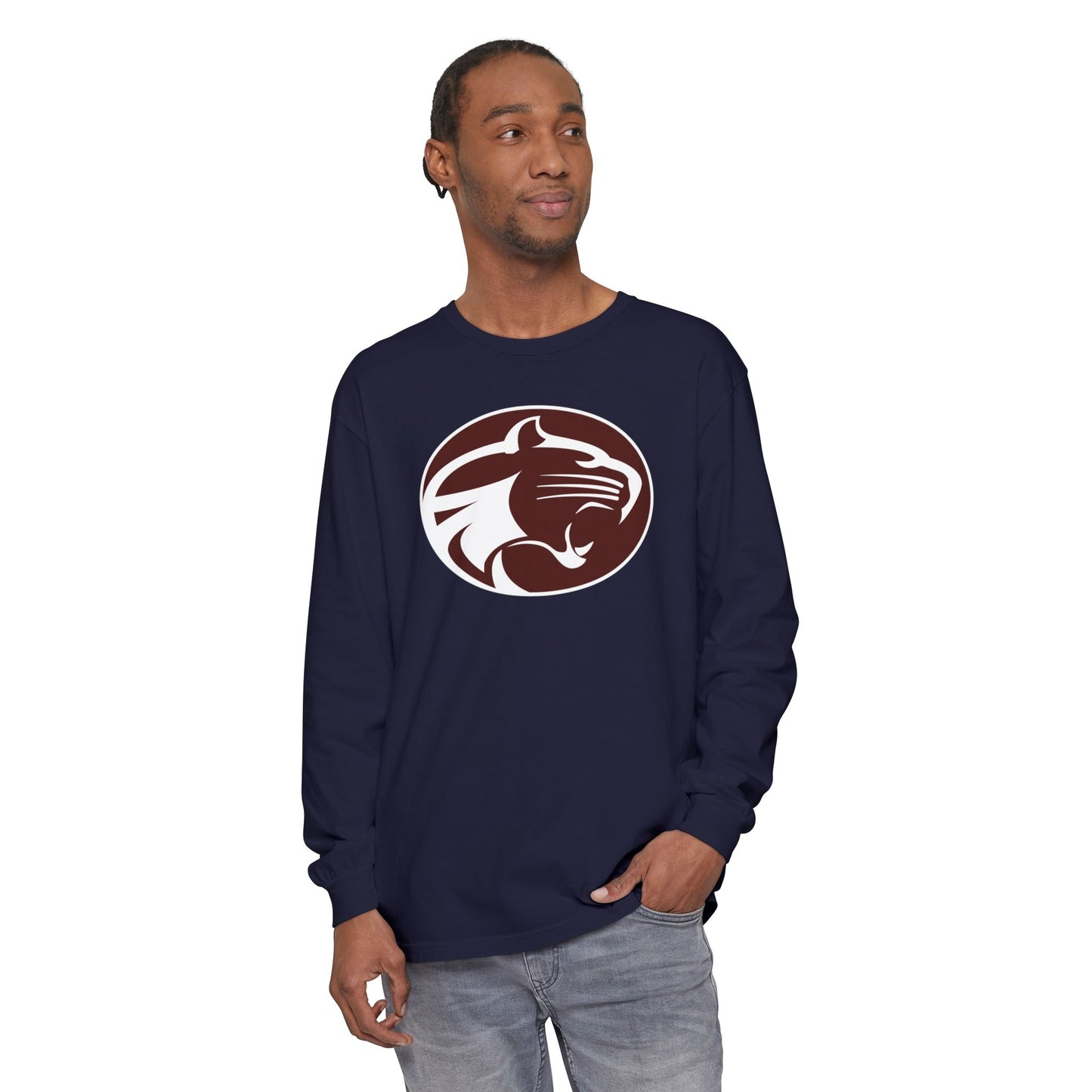 Garment-Dyed Long Sleeve Tee