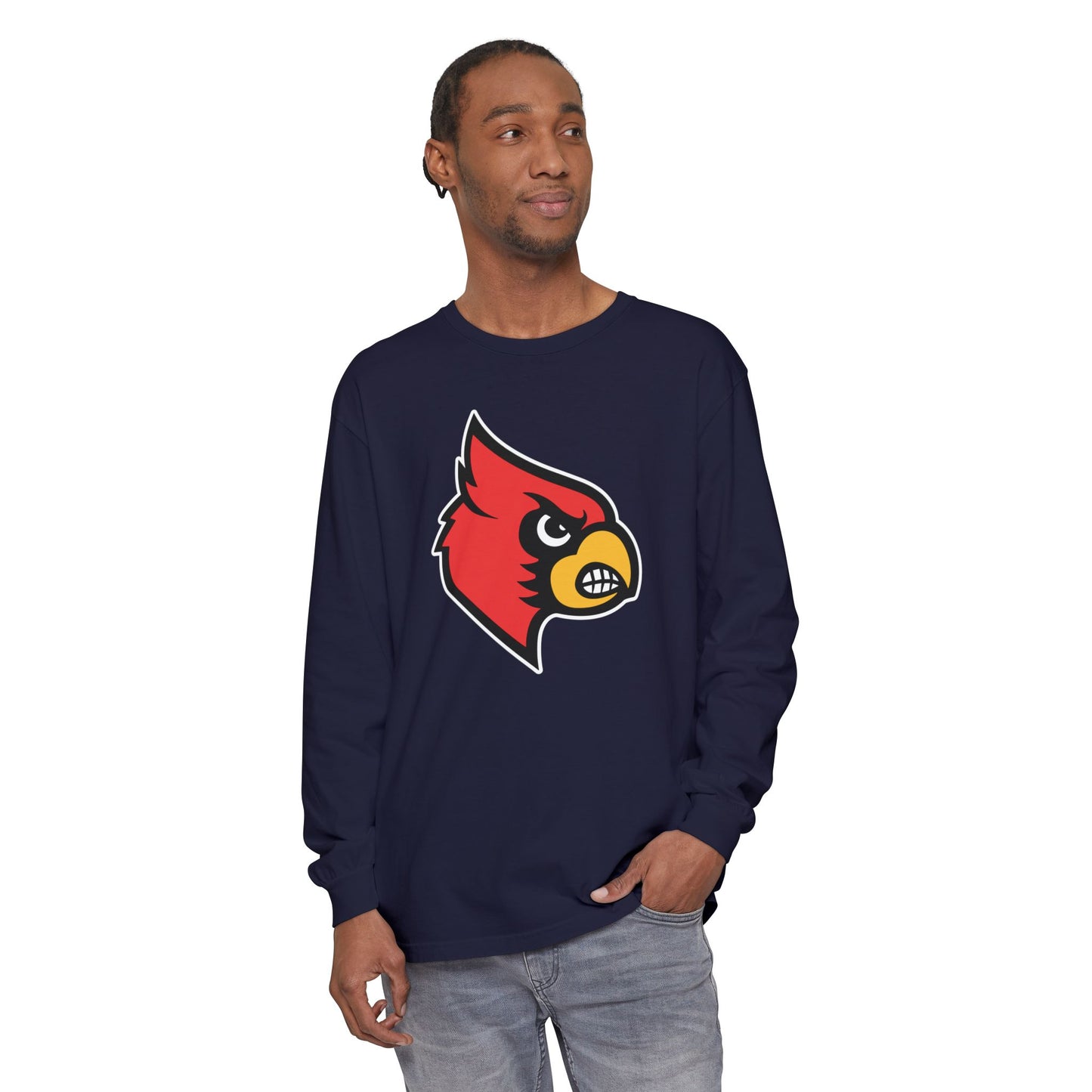 Garment-Dyed Long Sleeve Tee