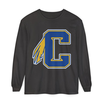 Garment-Dyed Long Sleeve Tee