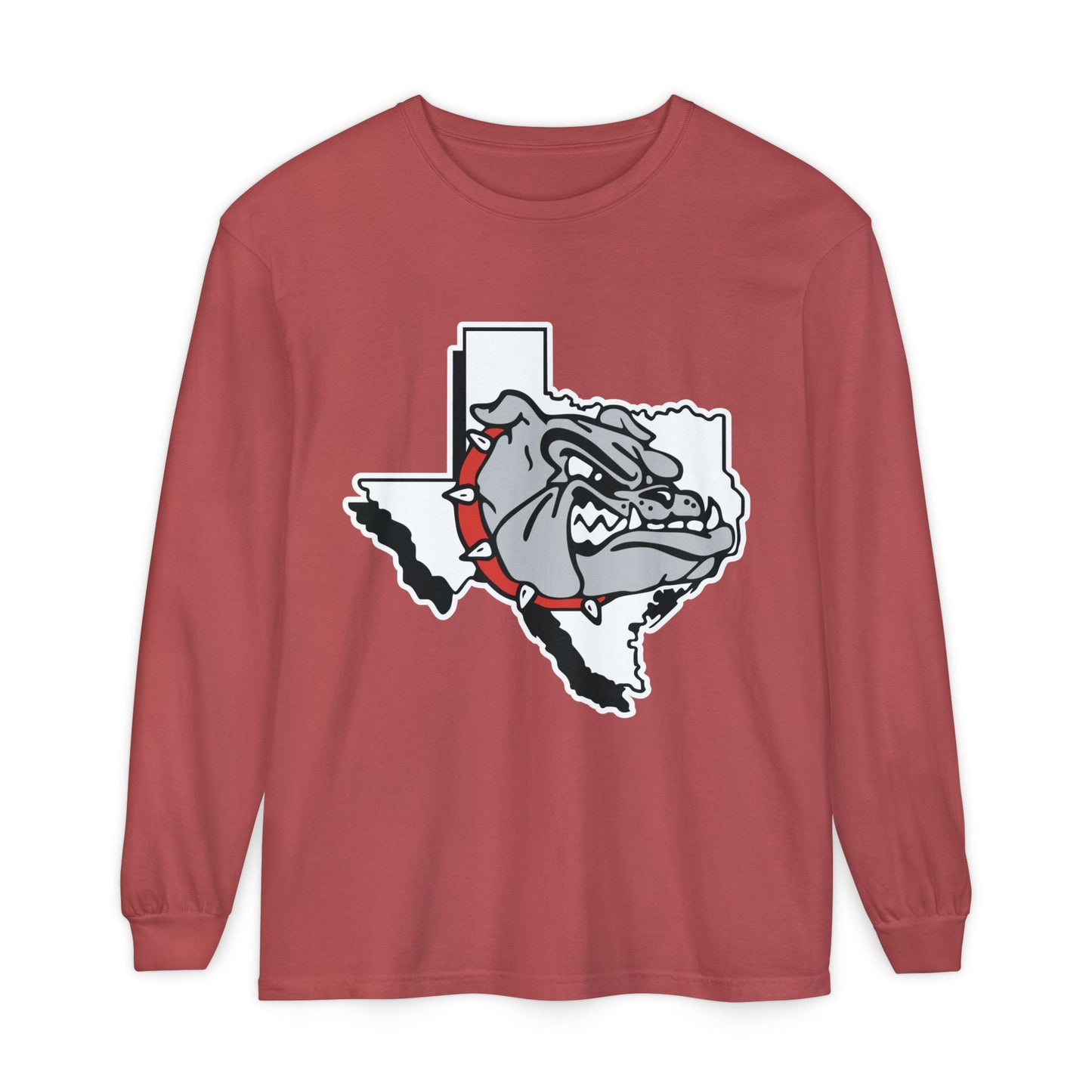 Garment-Dyed Long Sleeve Tee