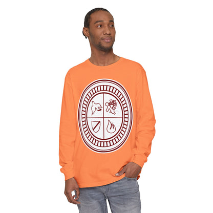 Garment-Dyed Long Sleeve Tee