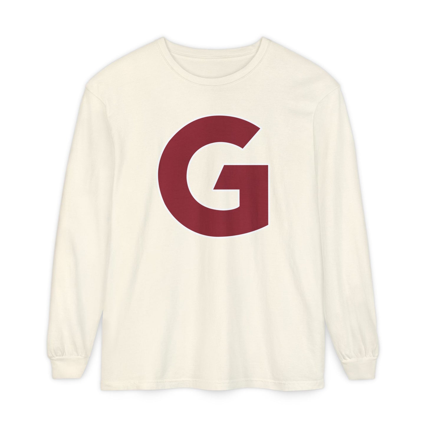 Garment-Dyed Long Sleeve Tee