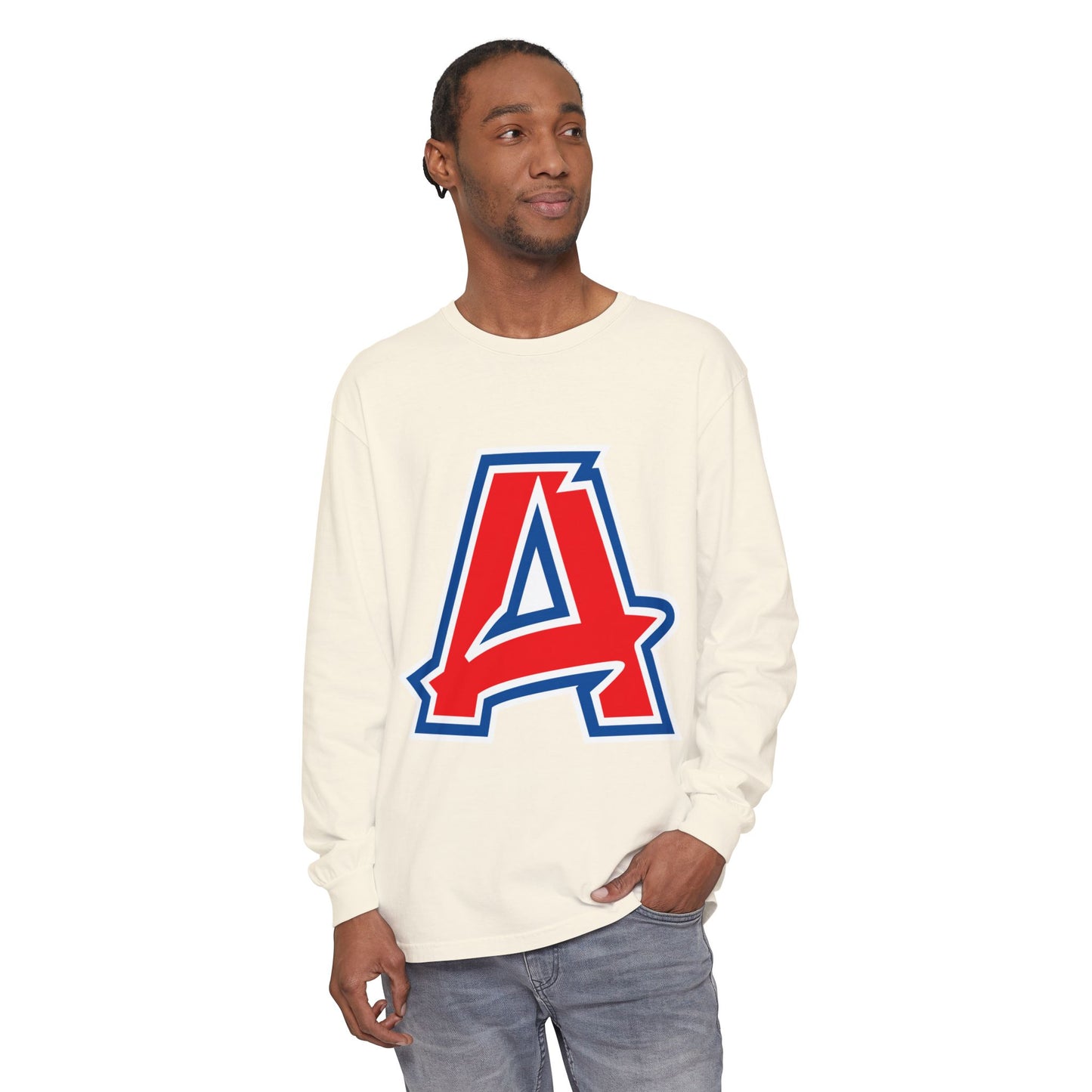 Garment-Dyed Long Sleeve Tee