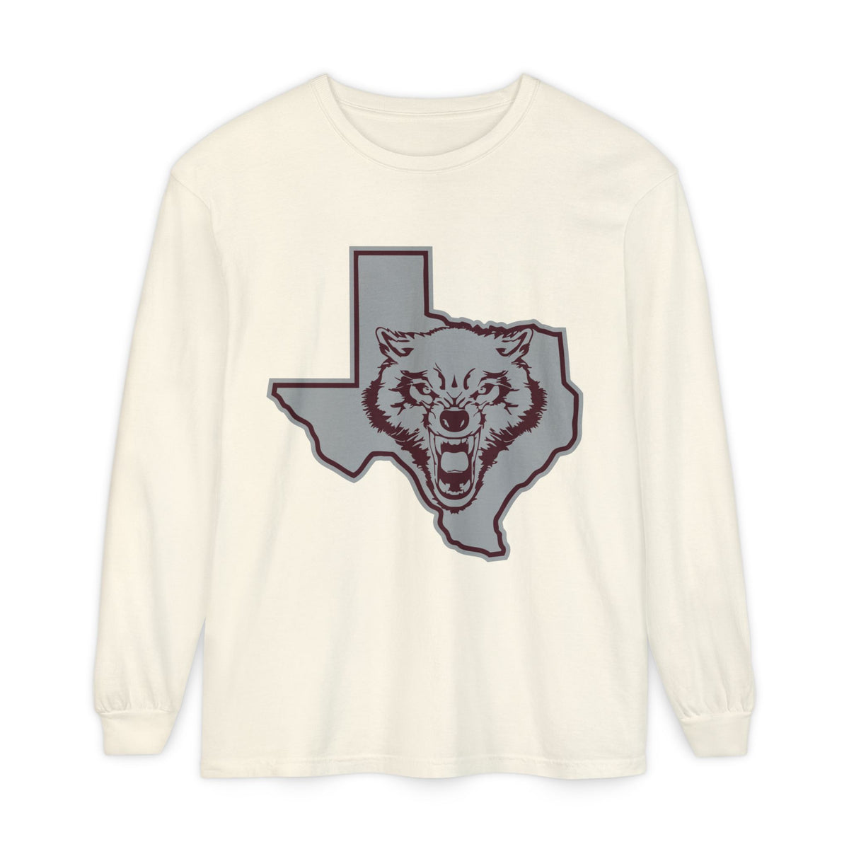 Garment-Dyed Long Sleeve Tee