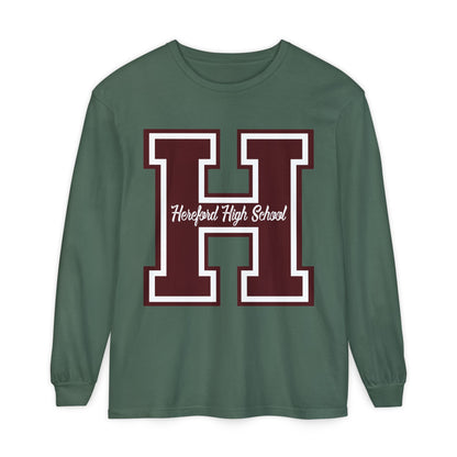 Garment-Dyed Long Sleeve Tee