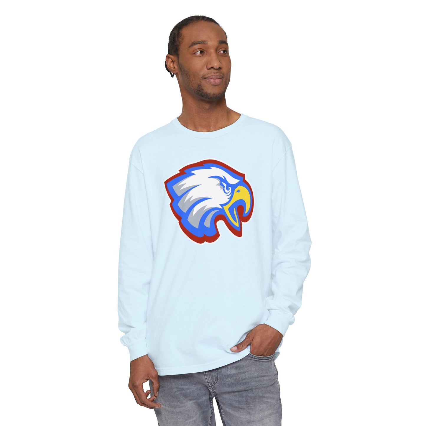 Garment-Dyed Long Sleeve Tee
