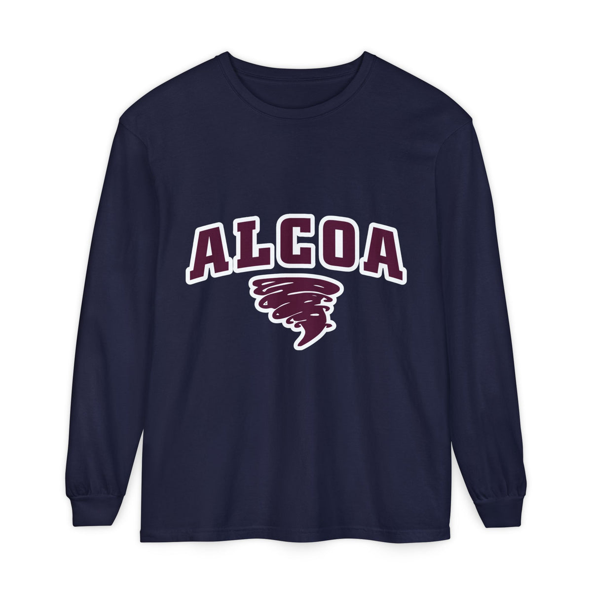Garment-Dyed Long Sleeve Tee