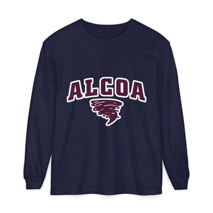Garment-Dyed Long Sleeve Tee