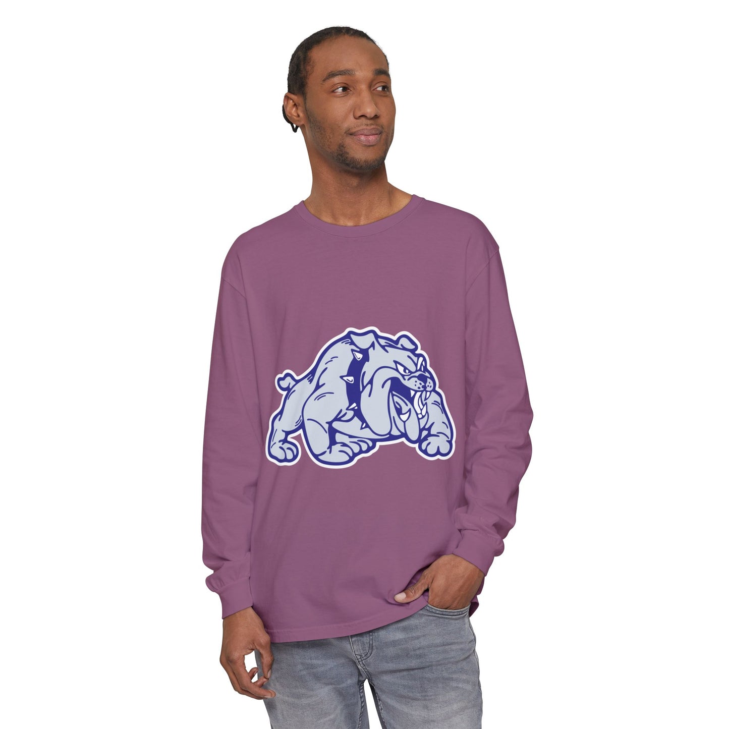 Garment-Dyed Long Sleeve Tee