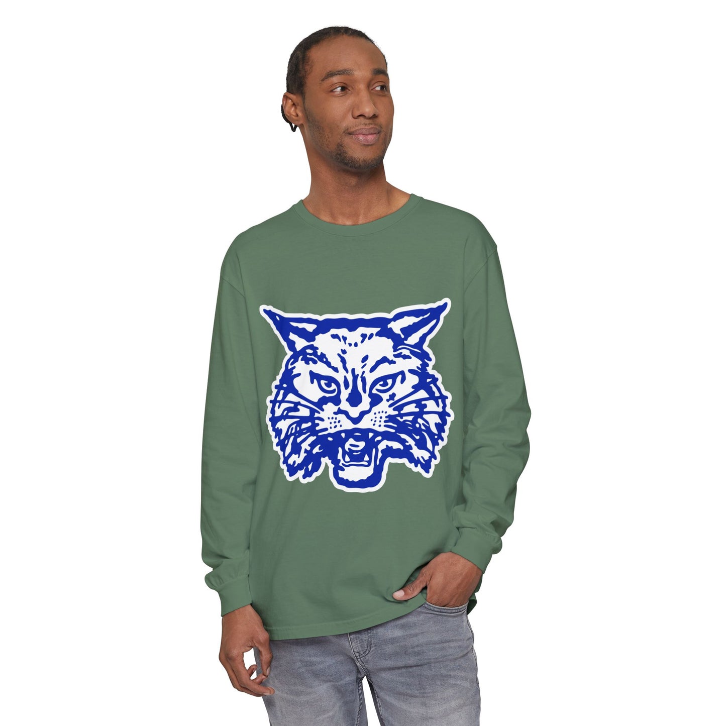 Garment-Dyed Long Sleeve Tee