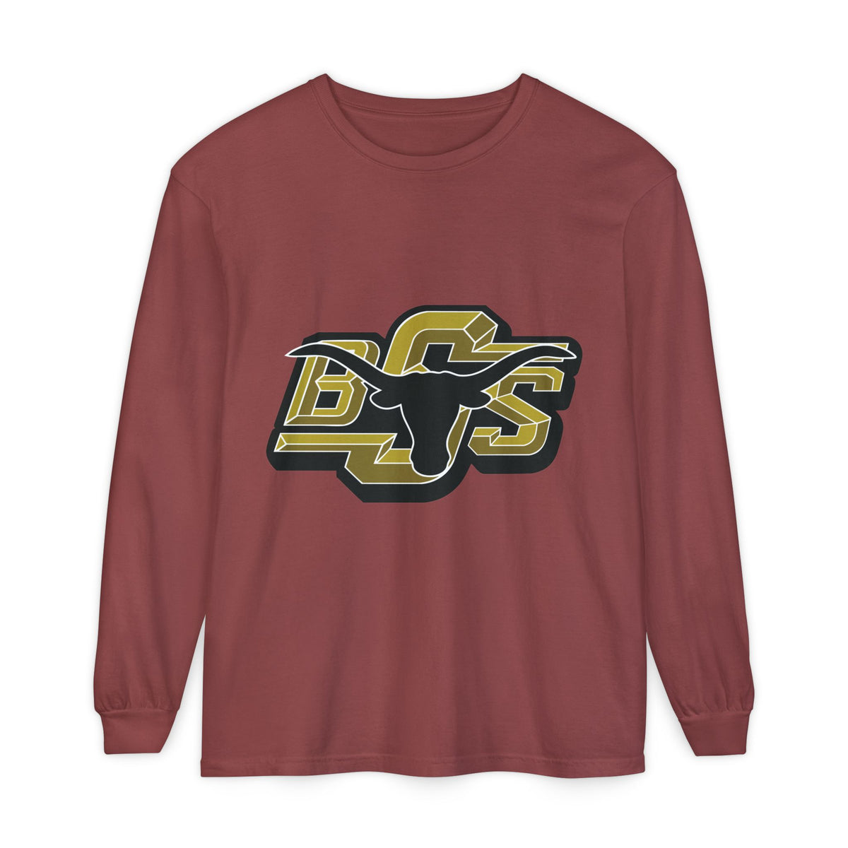 Garment-Dyed Long Sleeve Tee