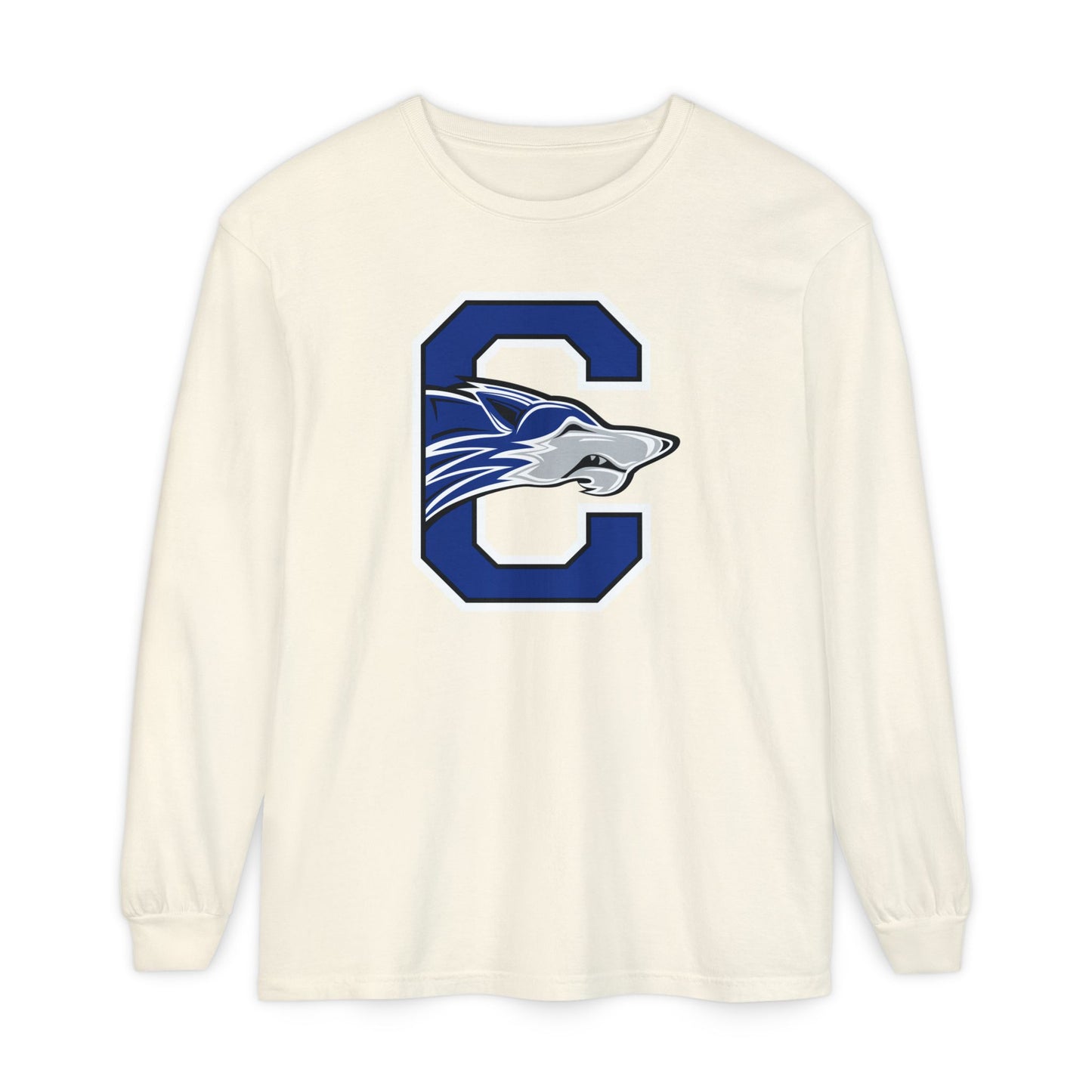 Garment-Dyed Long Sleeve Tee