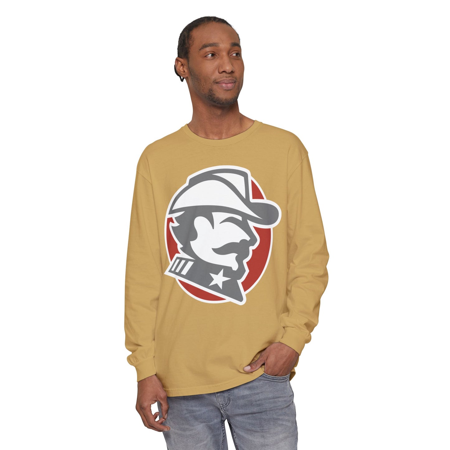 Garment-Dyed Long Sleeve Tee