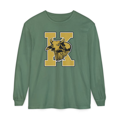 Garment-Dyed Long Sleeve Tee