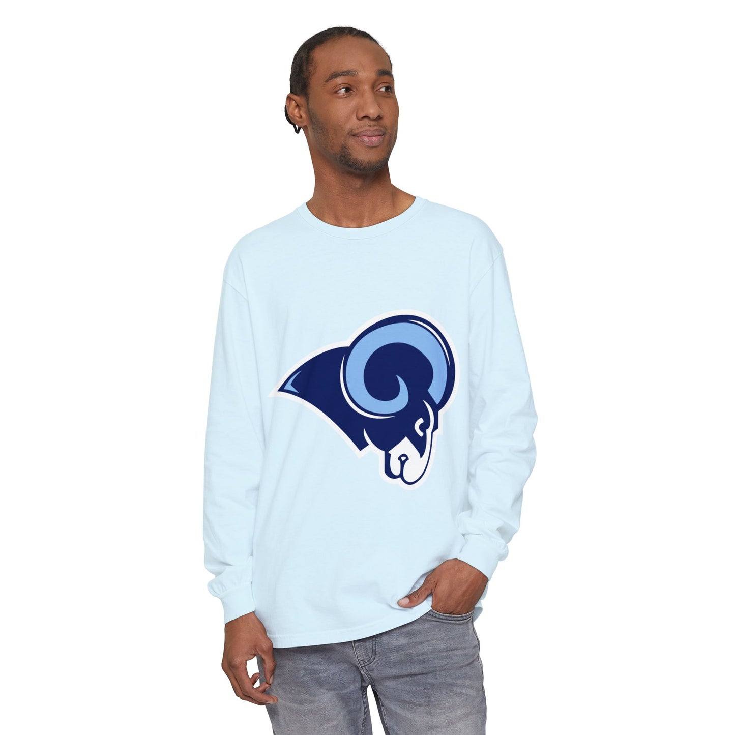 Garment-Dyed Long Sleeve Tee