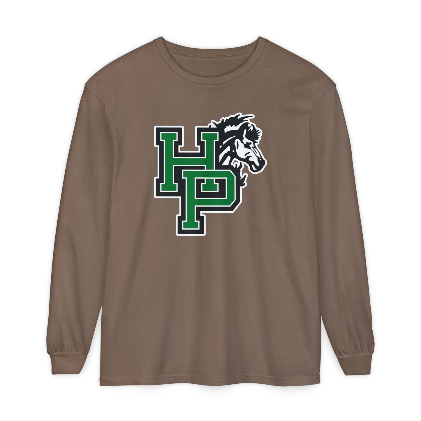 Garment-Dyed Long Sleeve Tee
