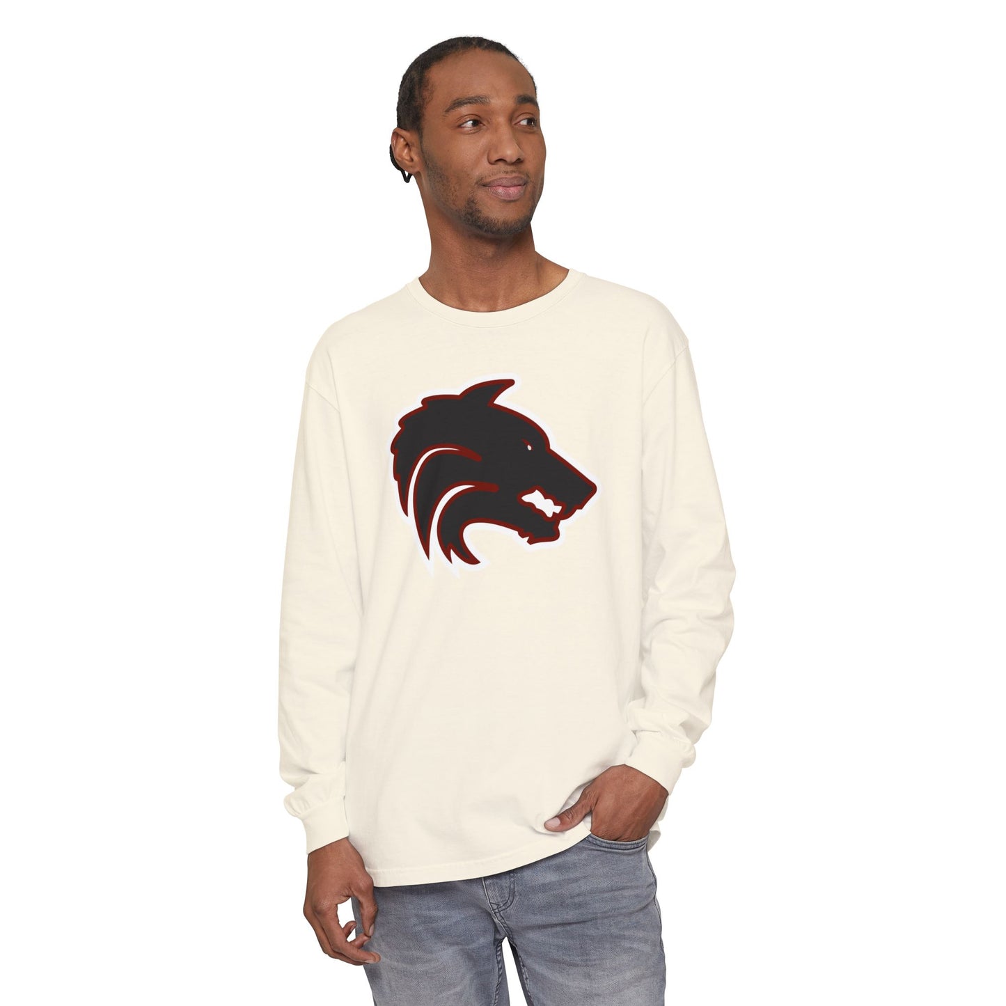 Garment-Dyed Long Sleeve Tee