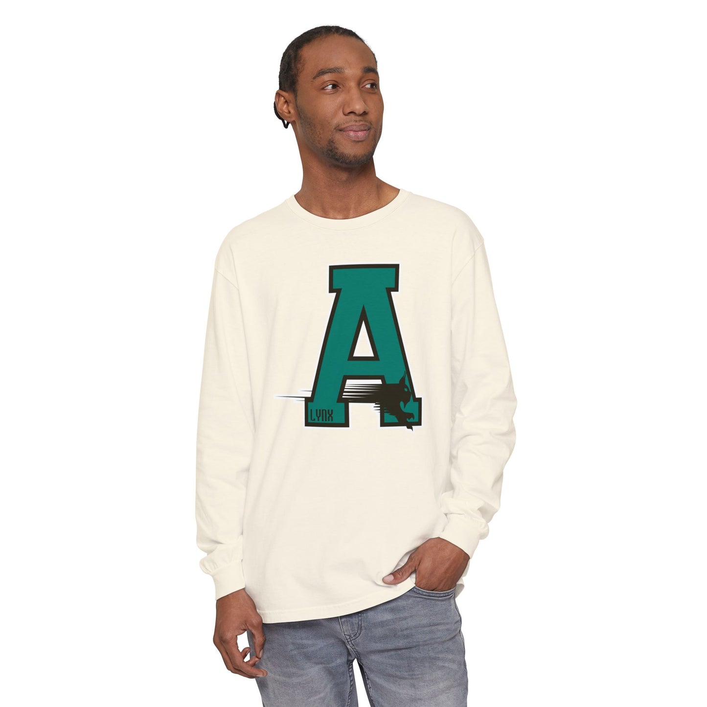 Garment-Dyed Long Sleeve Tee