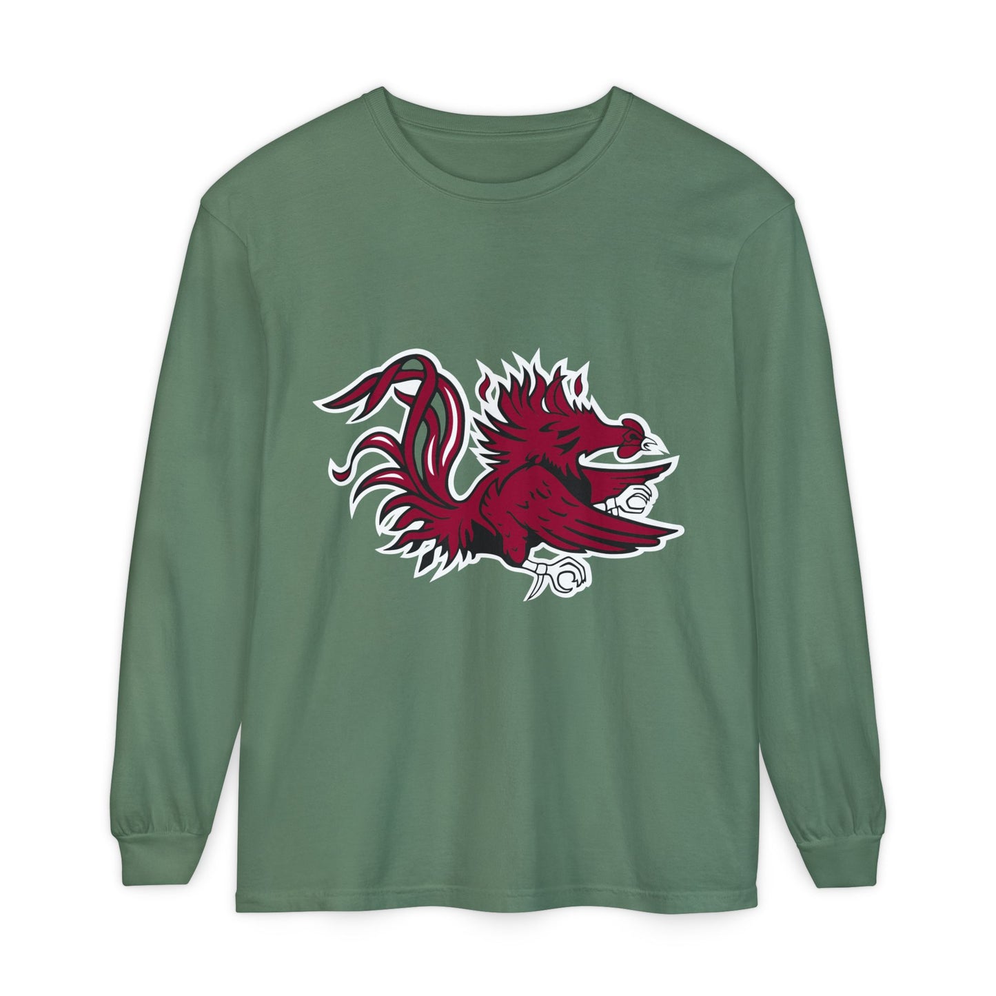 Garment-Dyed Long Sleeve Tee