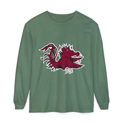 Garment-Dyed Long Sleeve Tee