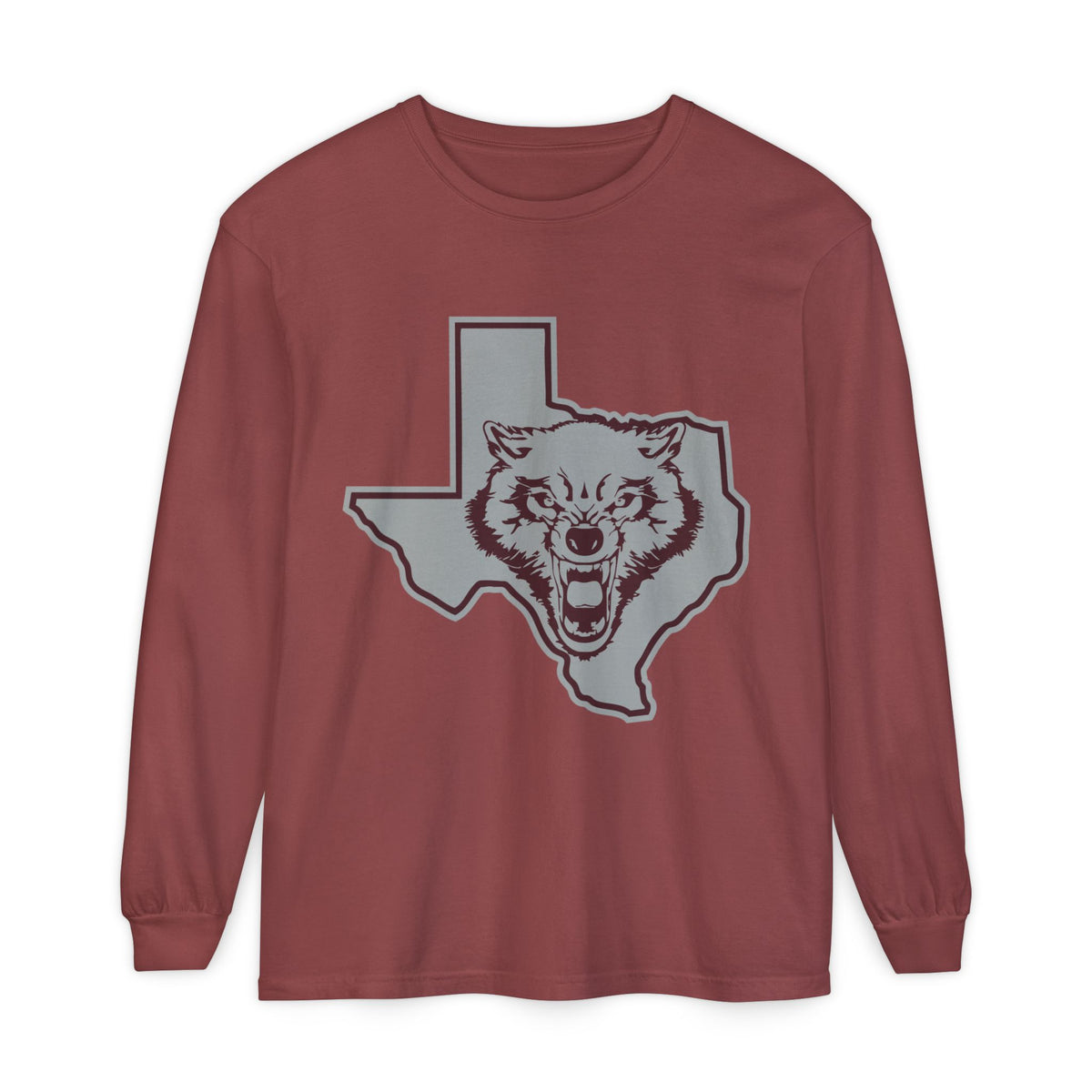Garment-Dyed Long Sleeve Tee