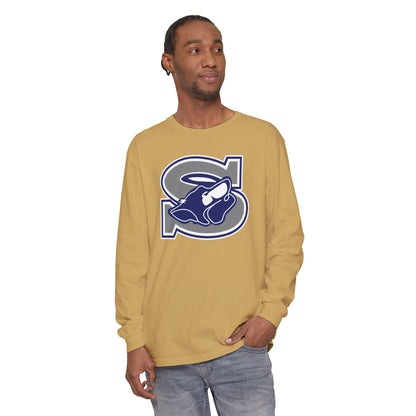 Garment-Dyed Long Sleeve Tee