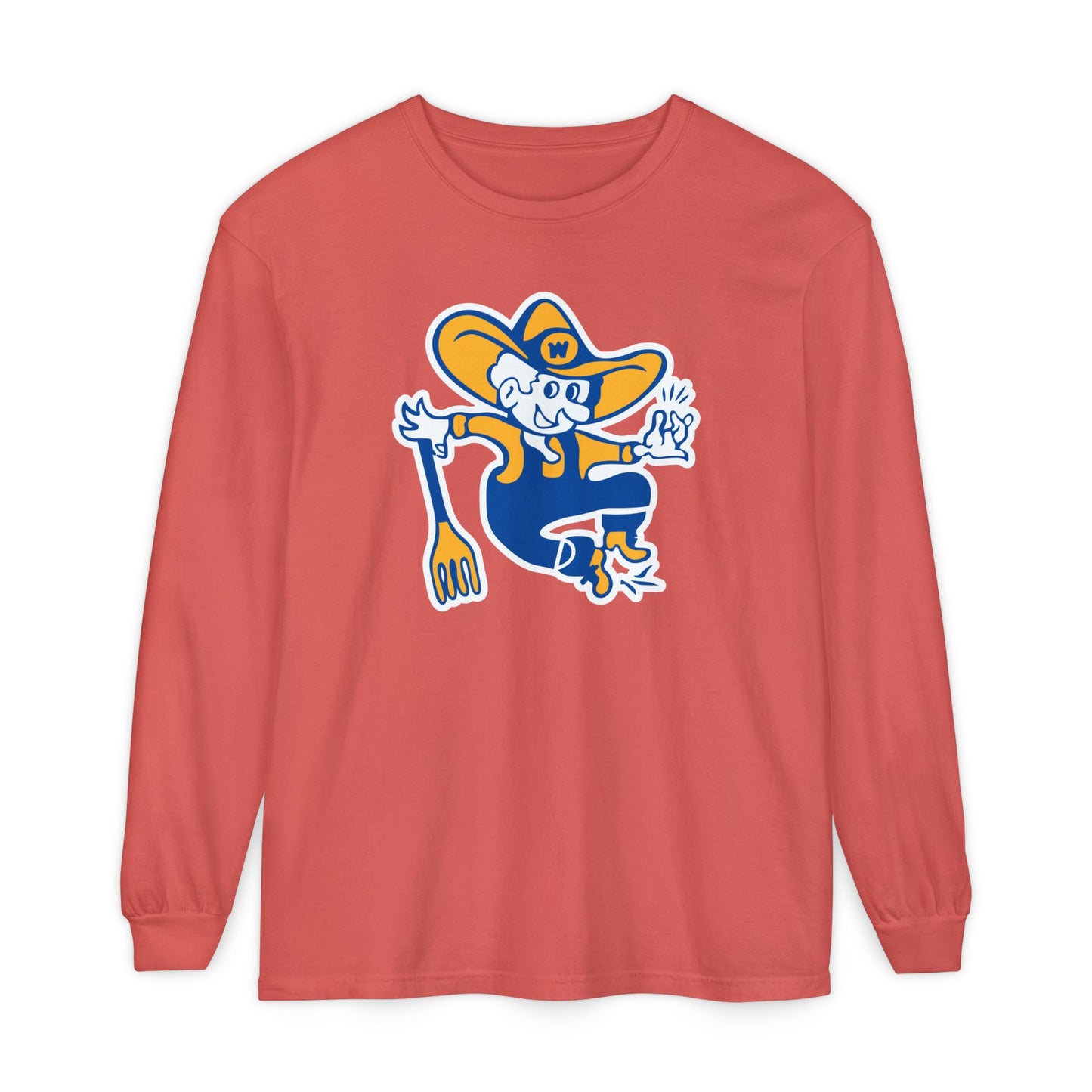 Garment-Dyed Long Sleeve Tee