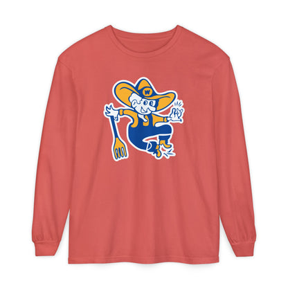 Garment-Dyed Long Sleeve Tee