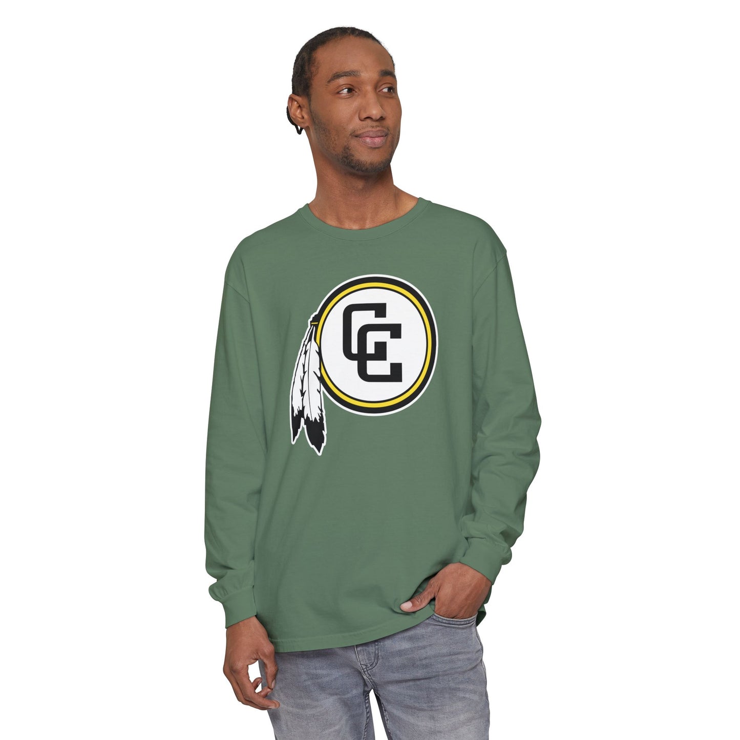Garment-Dyed Long Sleeve Tee